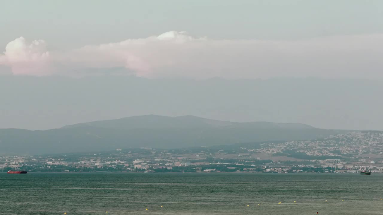 Video Stock Clouds Above A Coastal Down As The Sun Goes Down Live Wallpaper For PC