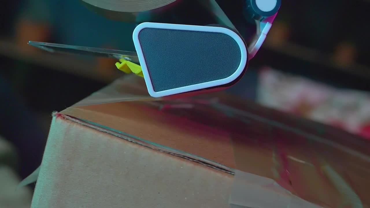 Video Stock Closing A Box With Duct Tape Live Wallpaper For PC