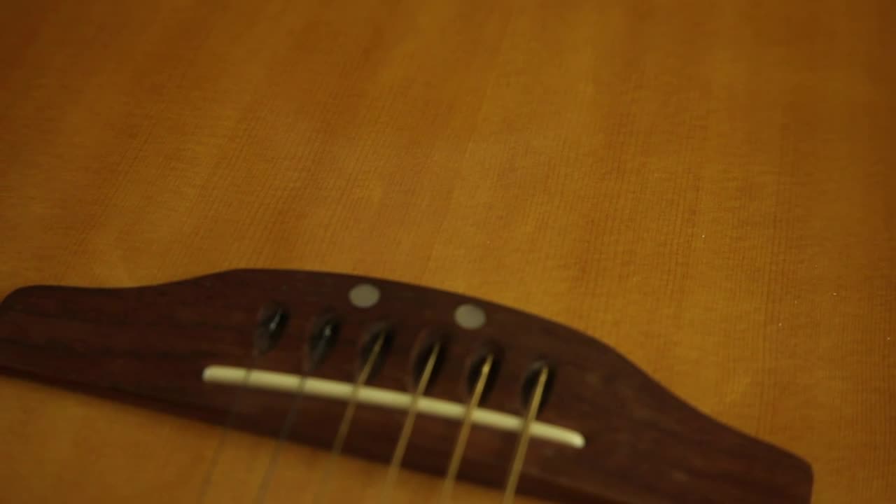 Video Stock Closeup Of Guitar Strings Live Wallpaper For PC