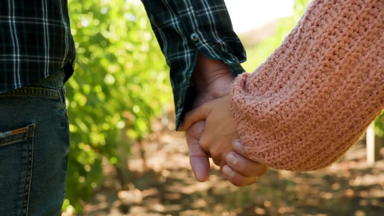 Video Stock Closeup Of Couple Holding Hands Live Wallpaper For PC
