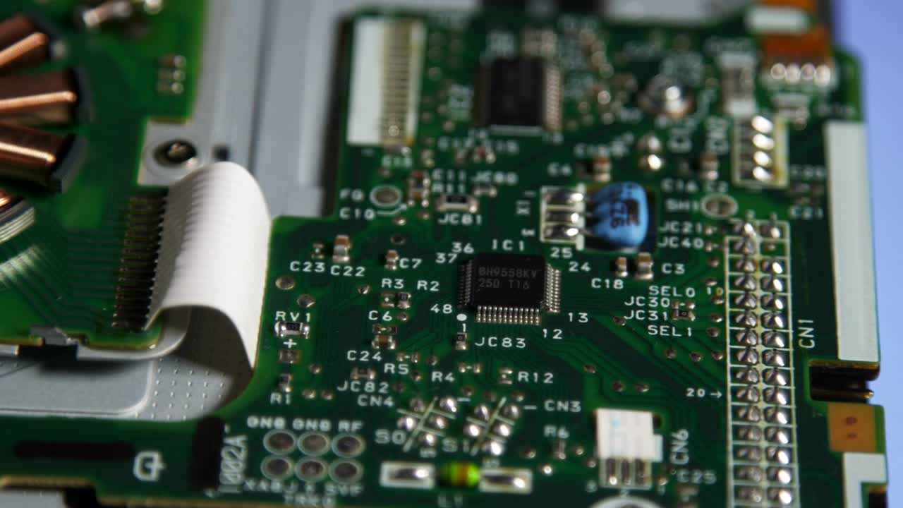 Video Stock Closeup Of Circuits Live Wallpaper For PC