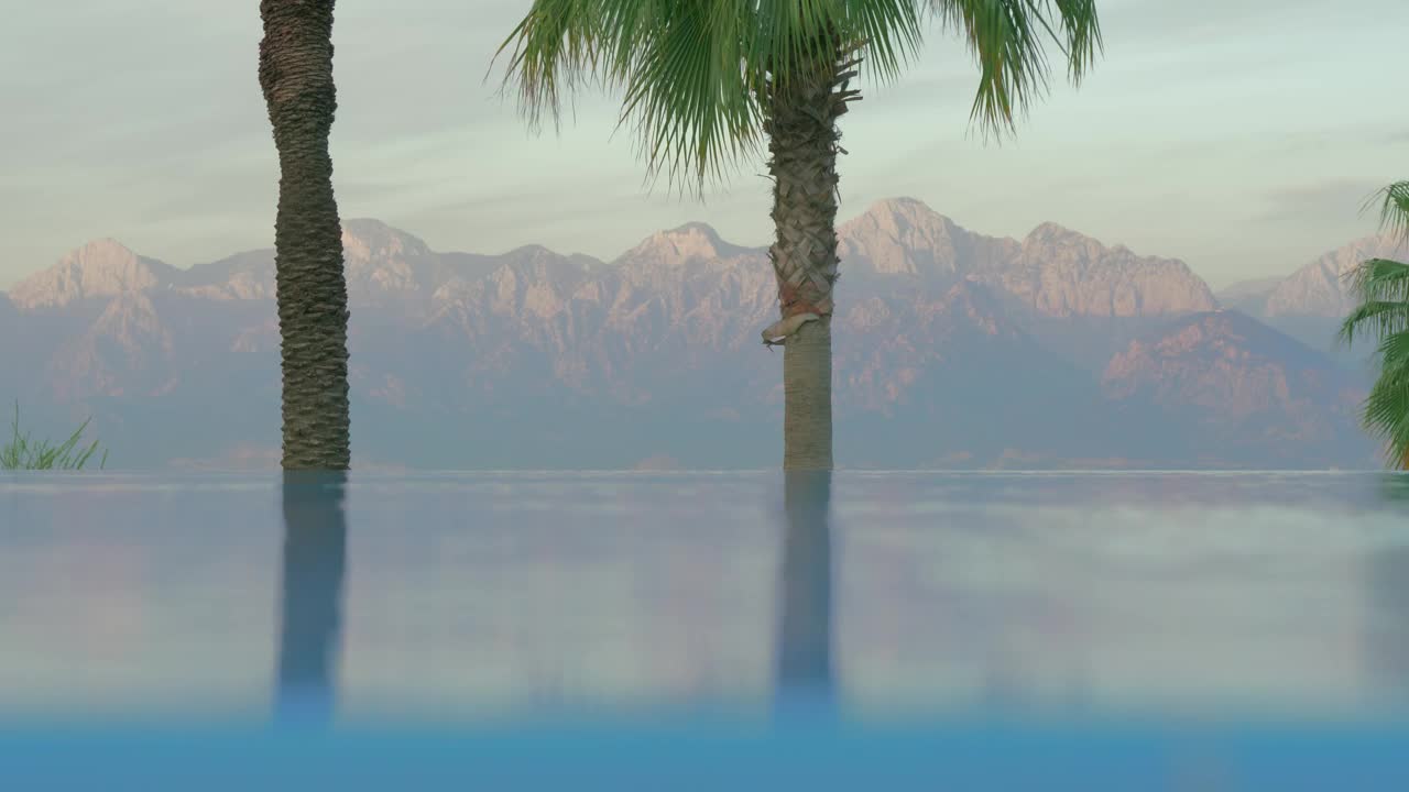 Video Stock Closeup Of An Infinity Pool Live Wallpaper For PC