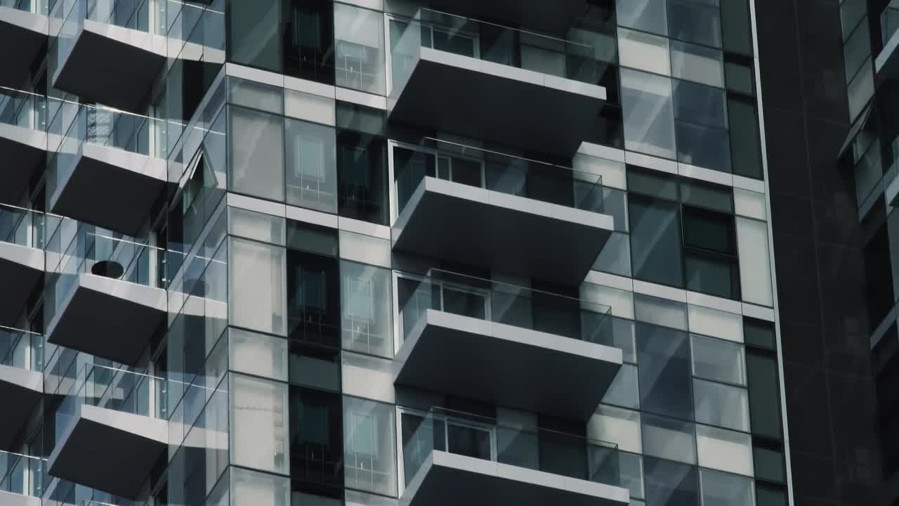 Video Stock Closeup Of A Minimalist Building Live Wallpaper For PC