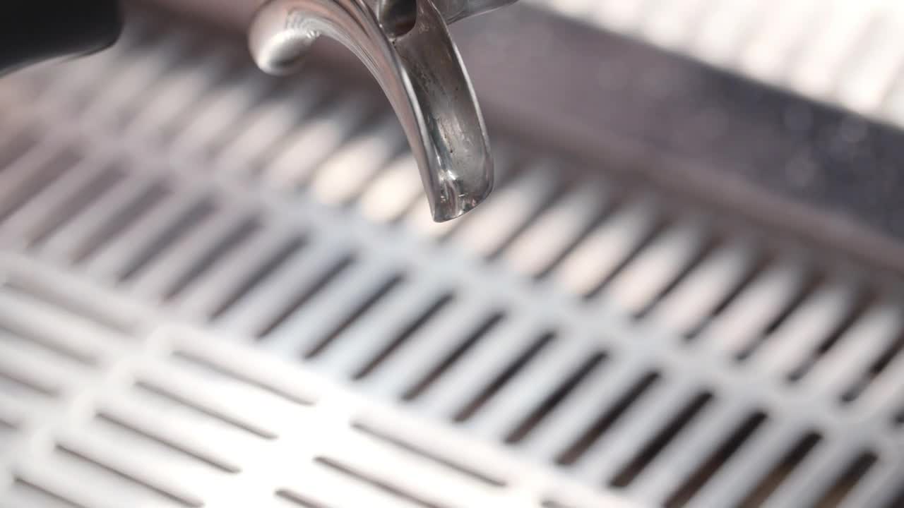 Video Stock Closeup Of A Espresso Coffee Machine Pour Live Wallpaper For PC