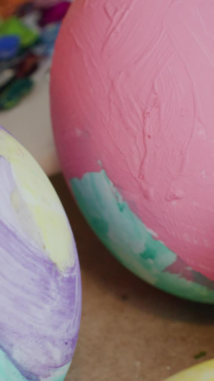 Video Stock Close Up View Of Women Easter Eggs Live Wallpaper For PC