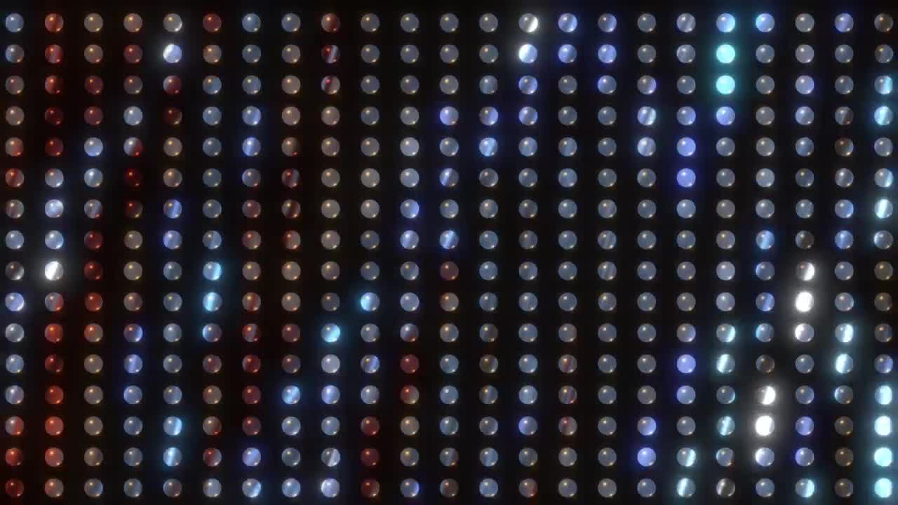 Video Stock Close Up To A Luminous Led Screen Live Wallpaper For PC