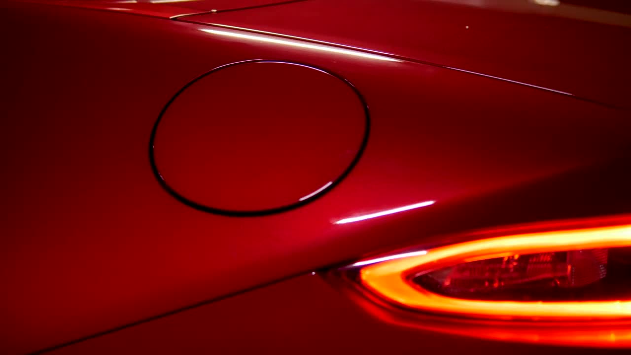 Video Stock Close Up Of Red Sports Car Live Wallpaper For PC