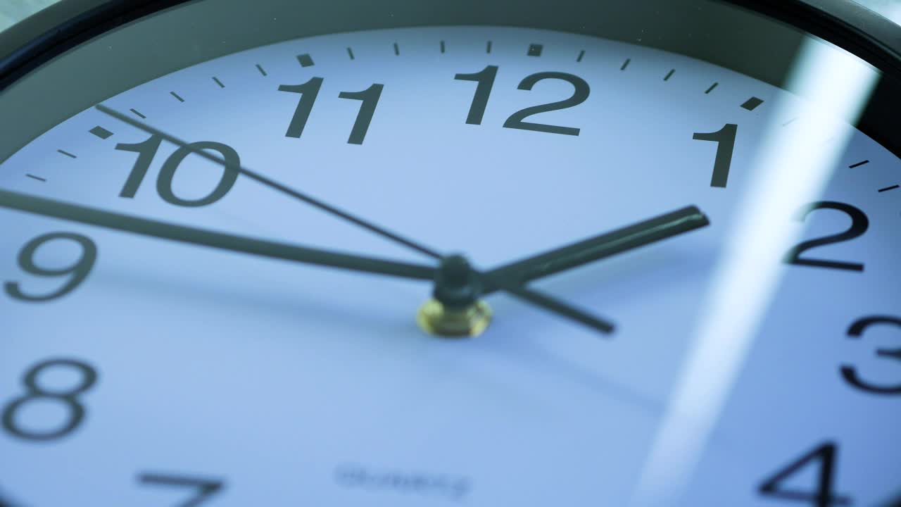 Video Stock Clock Working Close Up Live Wallpaper For PC