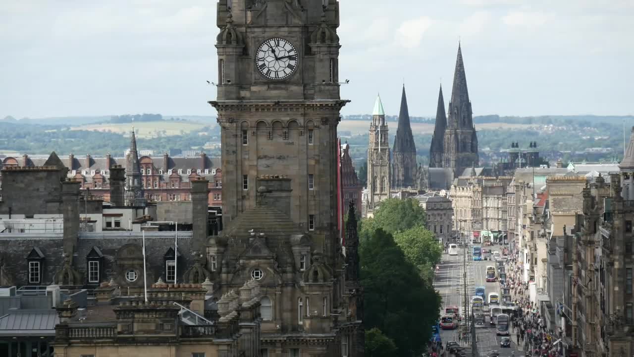 Video Stock Clock Tower In The City Live Wallpaper For PC