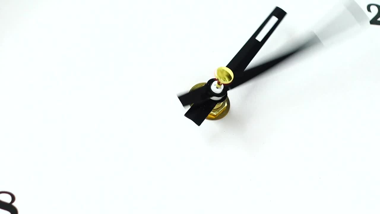 Video Stock Clock Hands Spinning Quickly Live Wallpaper For PC