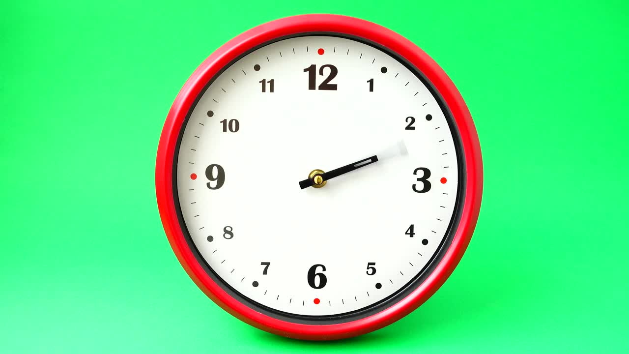 Video Stock Clock Fast Forward In Time Chroma Background Live Wallpaper For PC