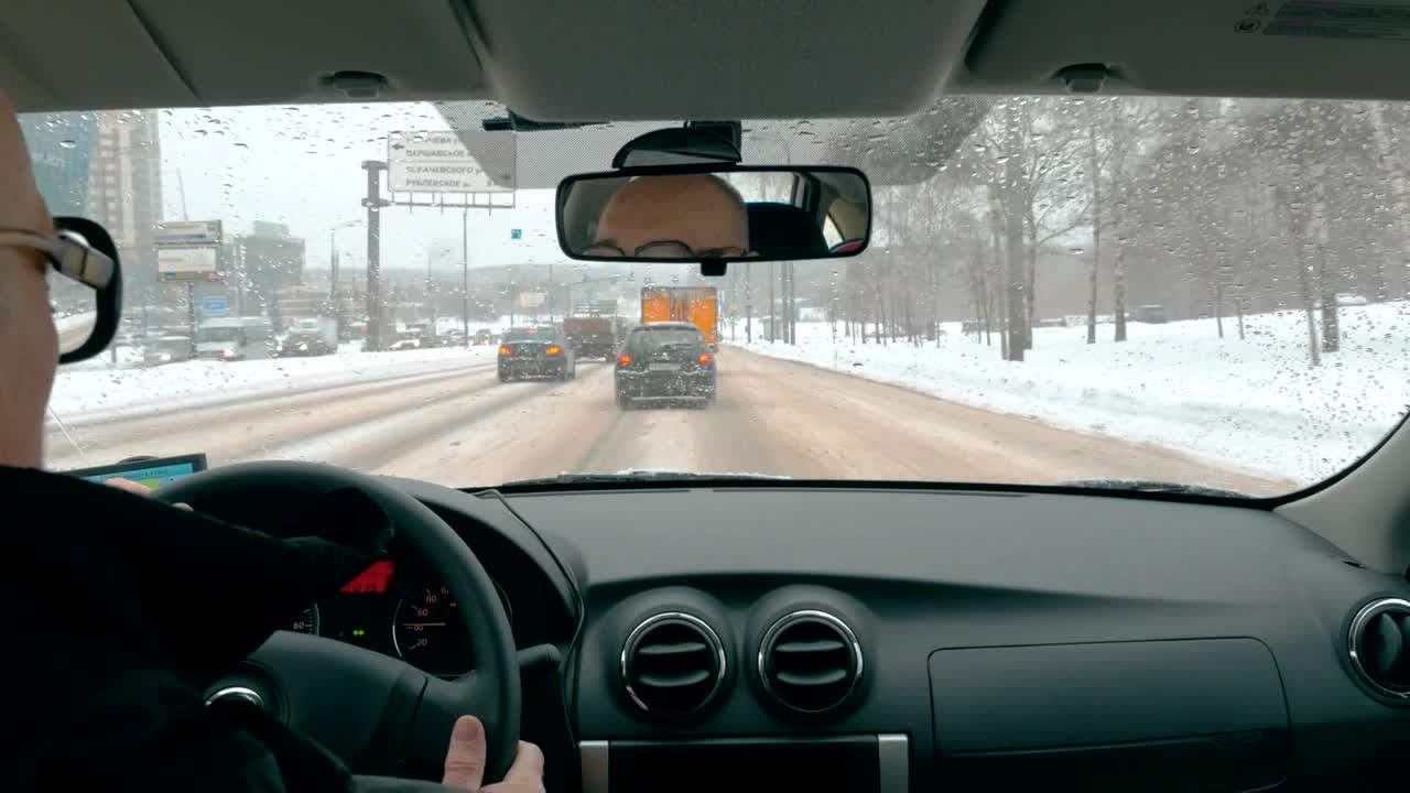 Video Stock Cleared Roads After Snow Live Wallpaper For PC