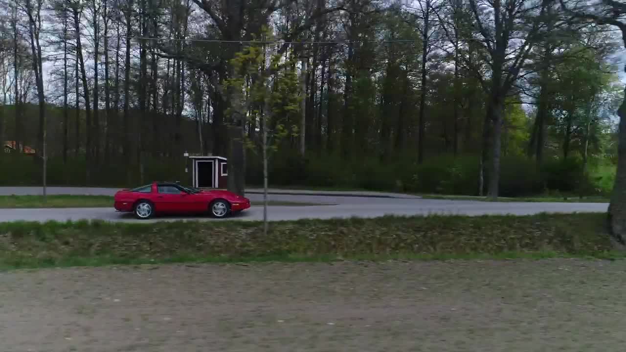 Video Stock Classic Red Sports Car Live Wallpaper For PC