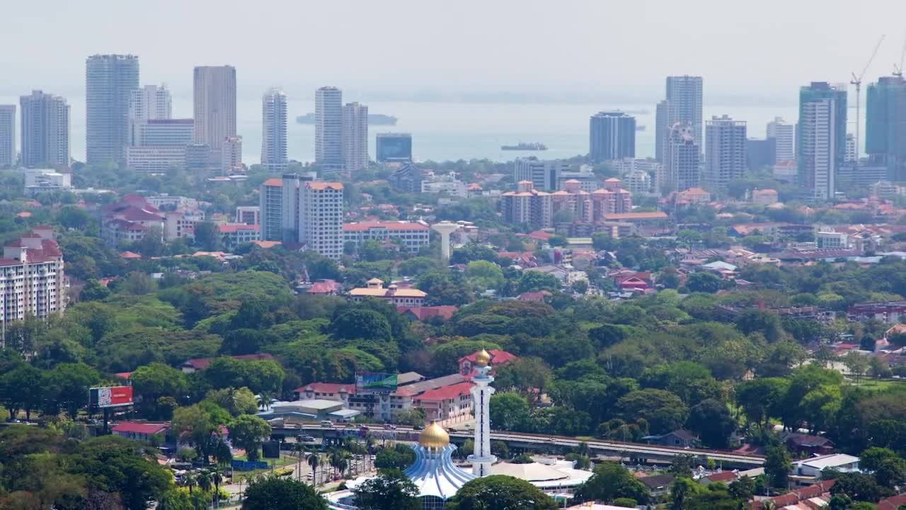 Video Stock Cityscape In Malaysia In Daytime Live Wallpaper For PC