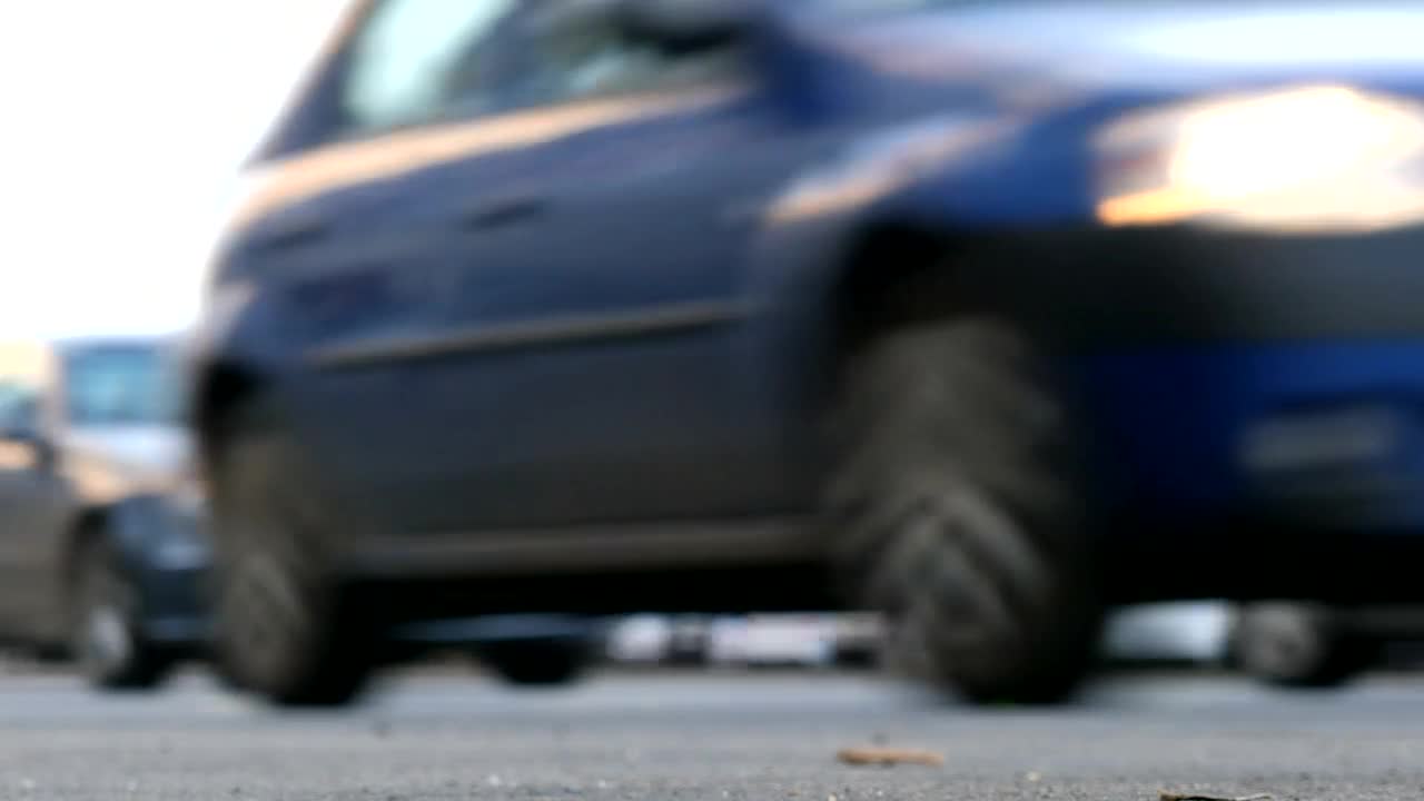 Video Stock City Traffic Blurred In The Background Live Wallpaper For PC