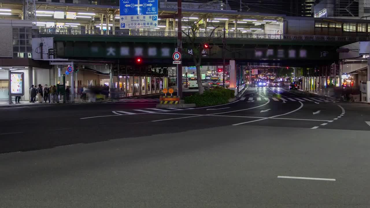 Video Stock City Traffic And Train Station In Japan Live Wallpaper For PC