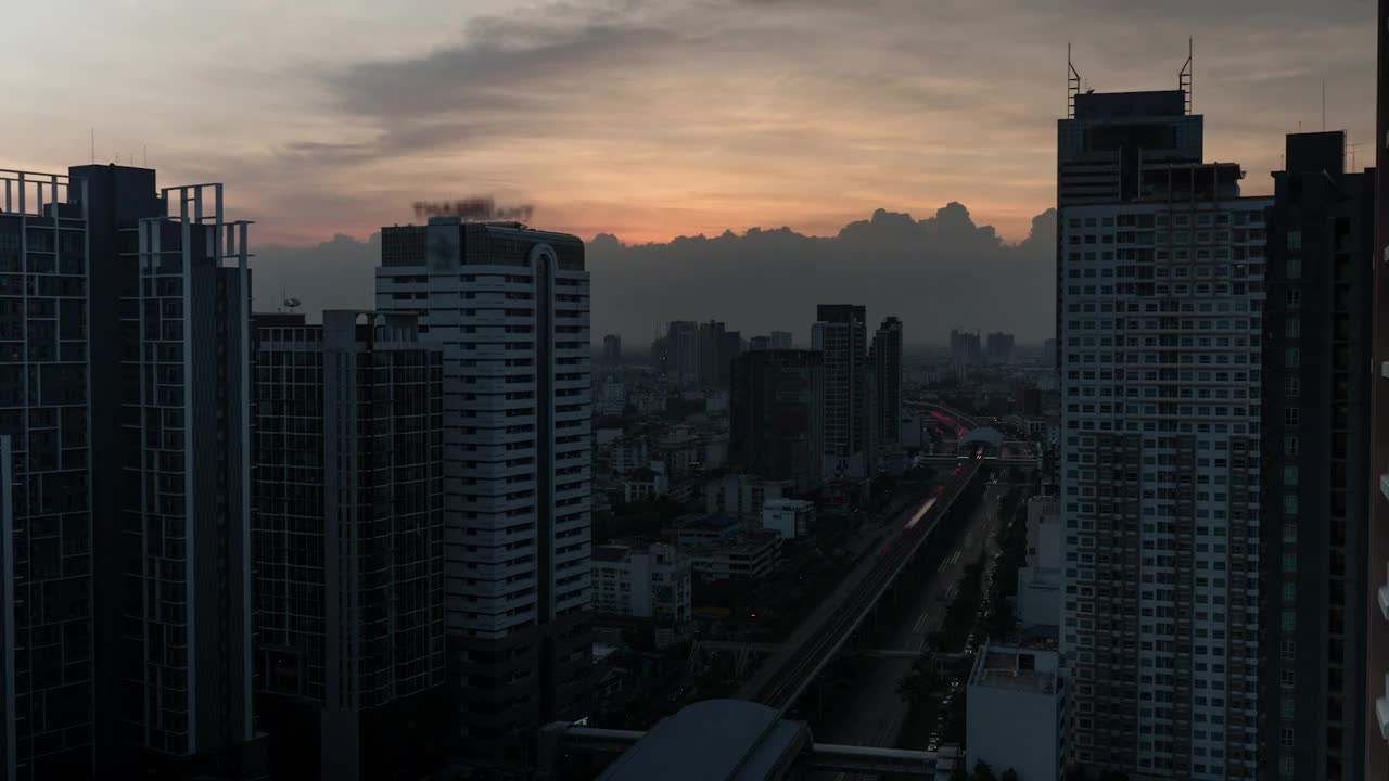 Video Stock City Timelapse As The Night Comes In Live Wallpaper For PC