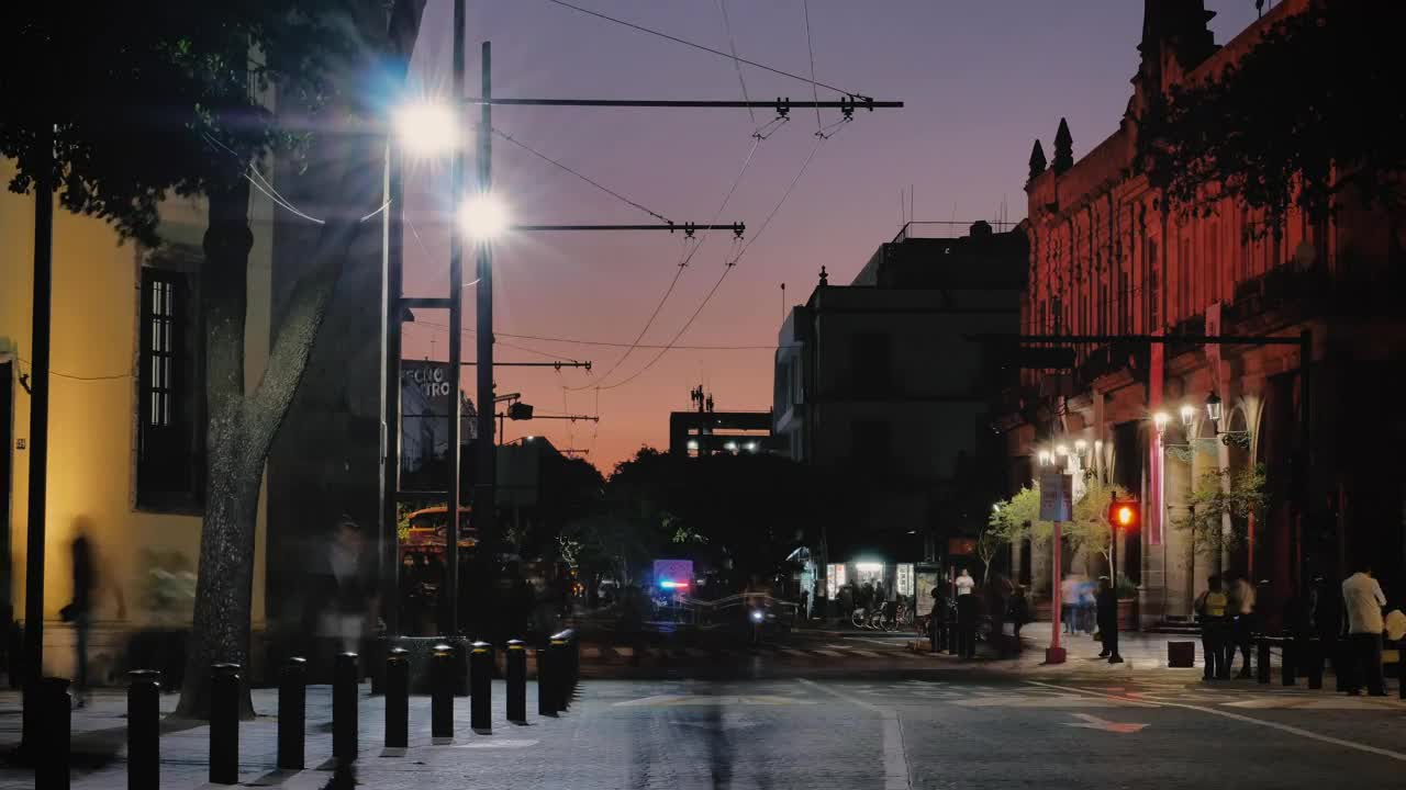 Video Stock City Street With Trolleybus At Night Live Wallpaper For PC