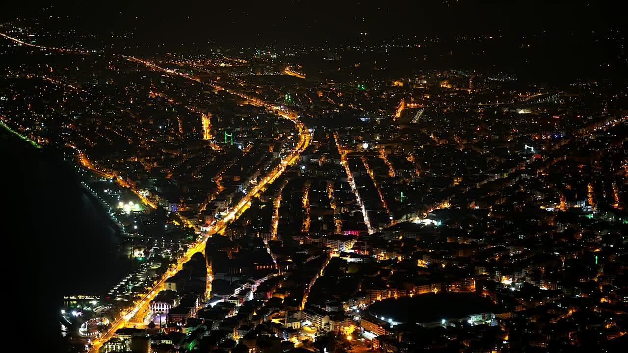 Video Stock City Night Lights Live Wallpaper For PC