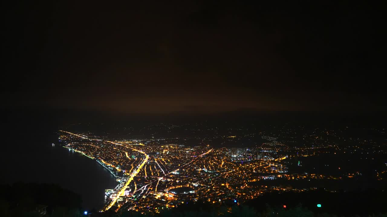 Video Stock City Night Lights In A Dark Night Live Wallpaper For PC