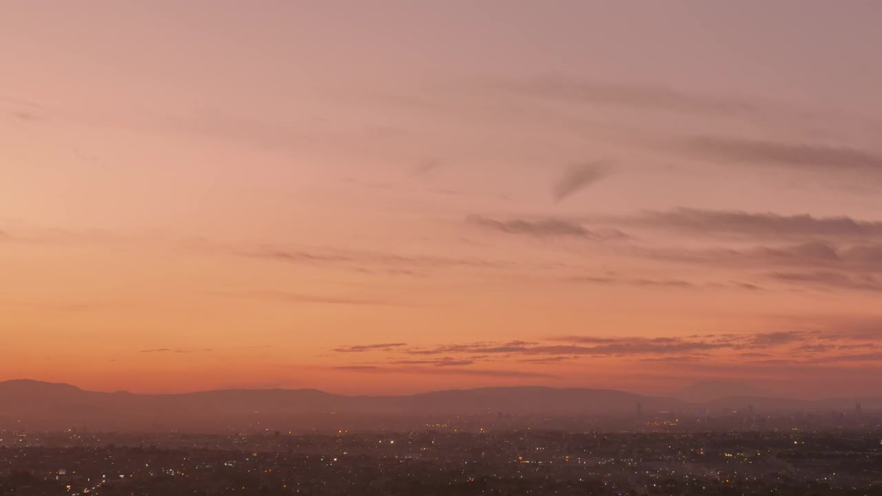 Video Stock City Lights At Sunset Live Wallpaper For PC