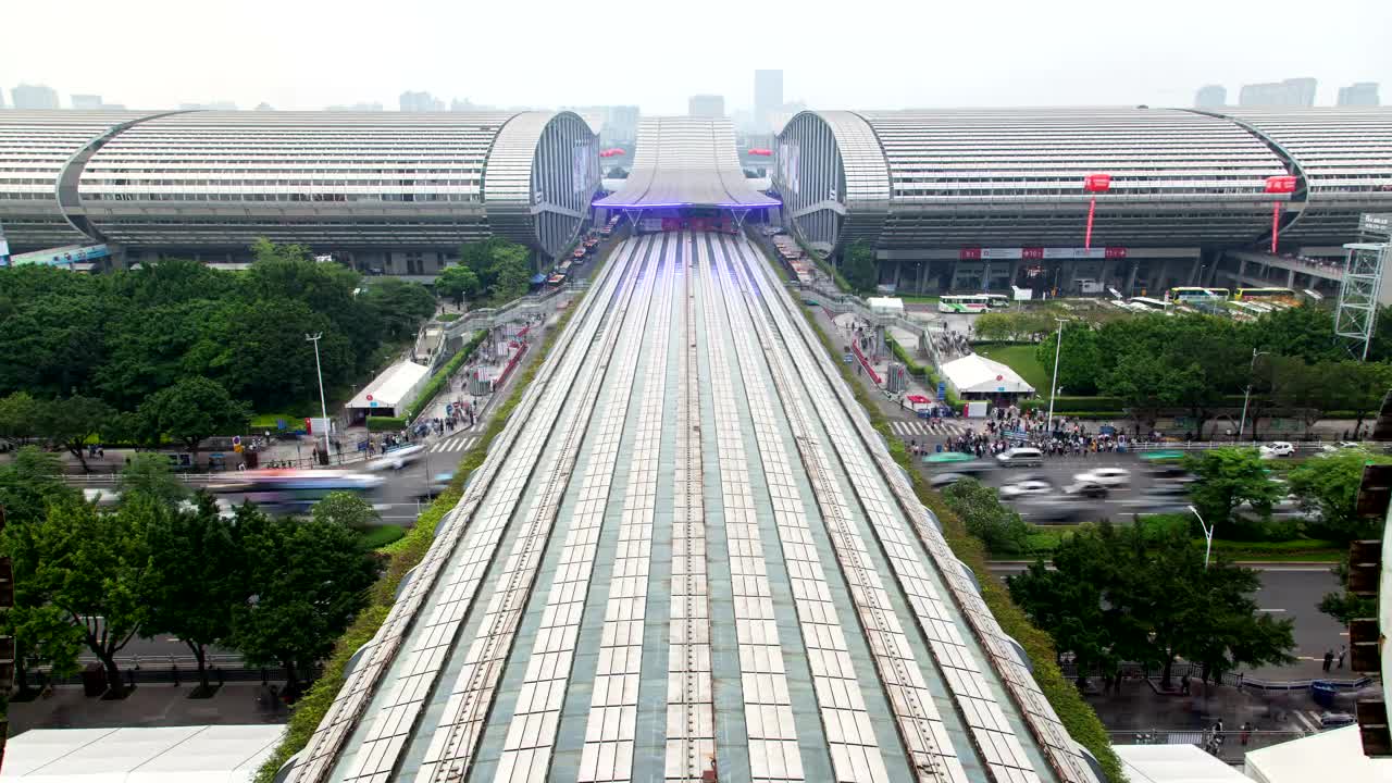 Video Stock City Full Of Cars And People Seen From Above Live Wallpaper For PC