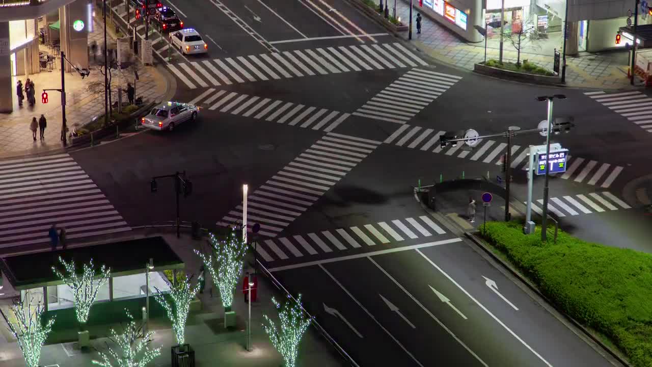 Video Stock City Crossroad And Traffic In Kyoto Live Wallpaper For PC