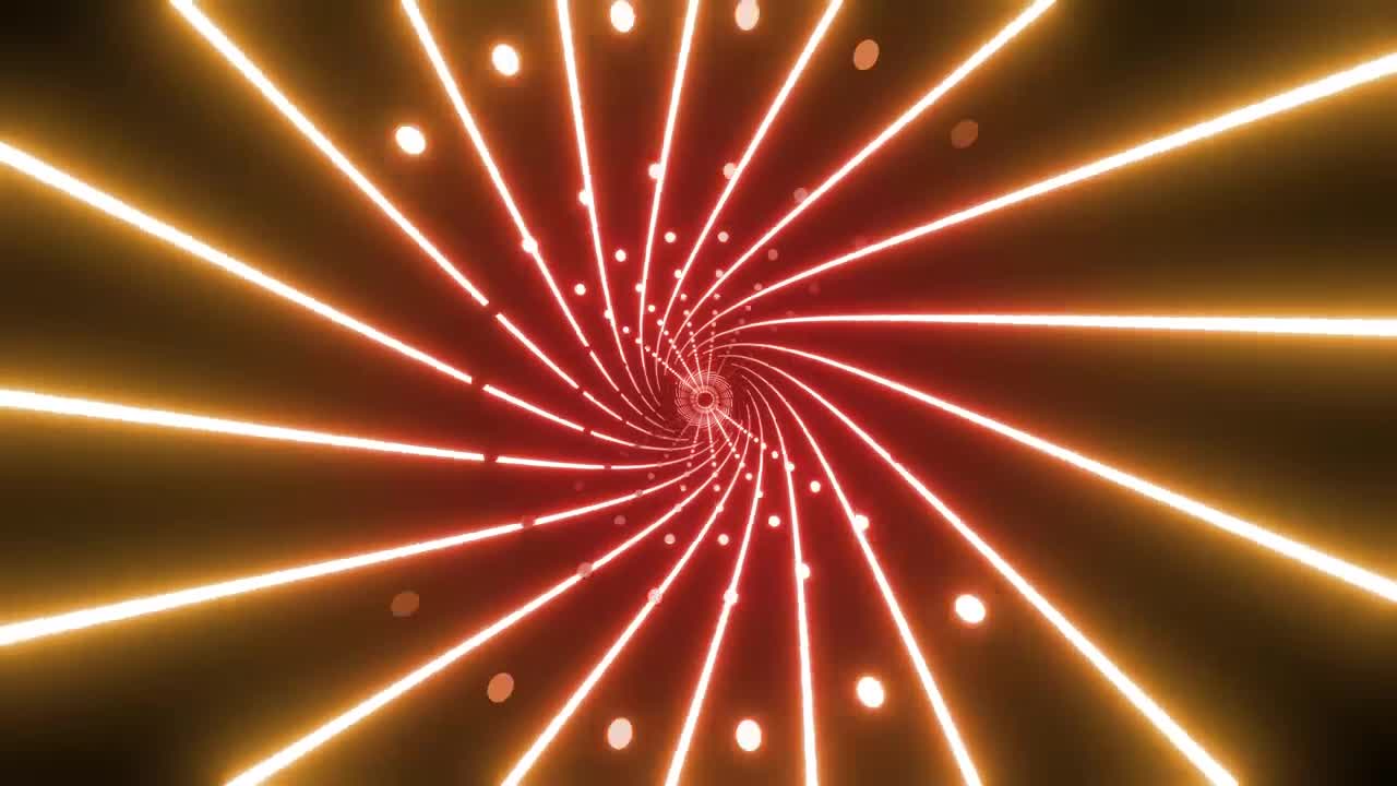 Video Stock Circular Tunnel Of Lines And Points Of Light Live Wallpaper For PC