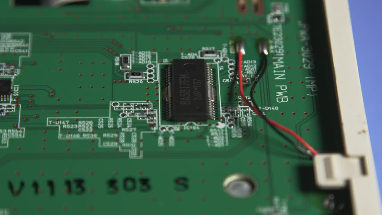 Video Stock Circuits Close Up Live Wallpaper For PC