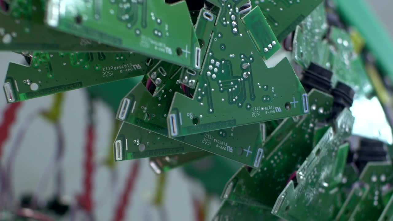 Video Stock Circuit Boards In Factory Live Wallpaper For PC
