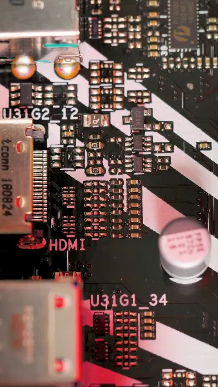 Video Stock Circuit Board Live Wallpaper For PC