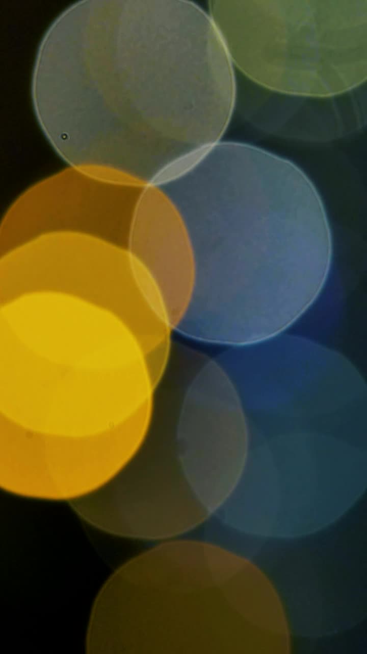 Video Stock Circles Of Light Out Of Focus In A Very Tight Live Wallpaper For PC