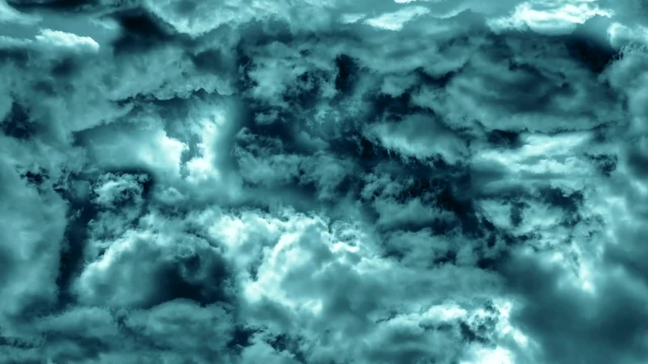 Video Stock Cinematic Flying Through Dark Blue Clouds Live Wallpaper For PC