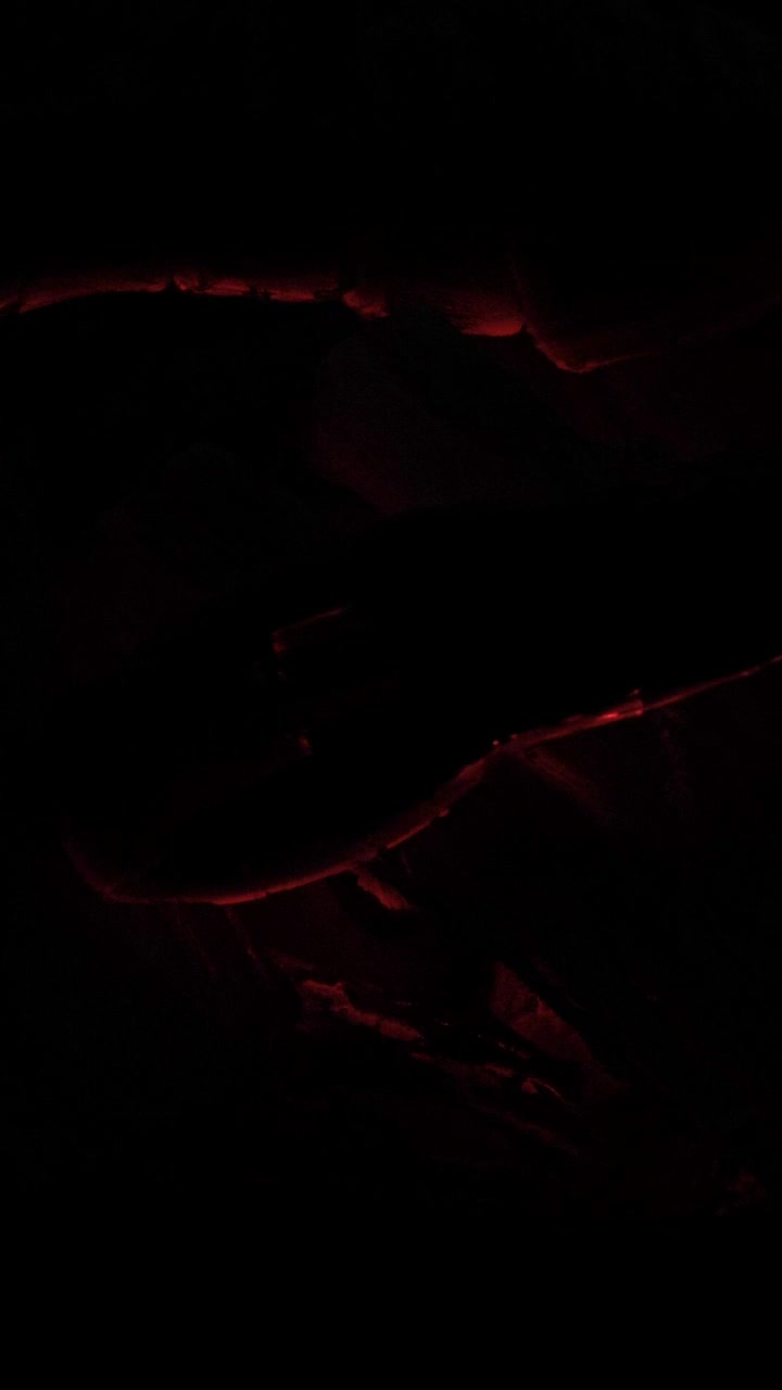 Video Stock Chunks Of Coal Lit In The Dark Live Wallpaper For PC