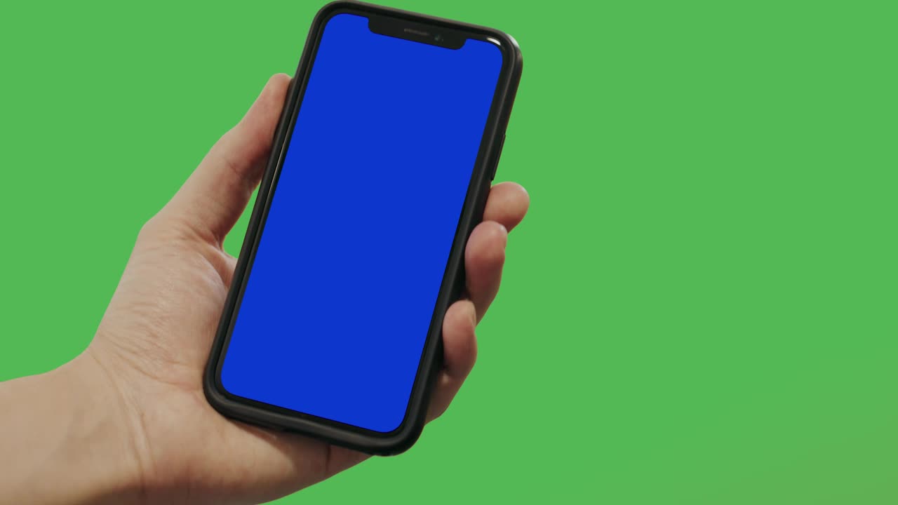 Video Stock Chroma On A Smartphone With A Green Screen Background Live Wallpaper For PC