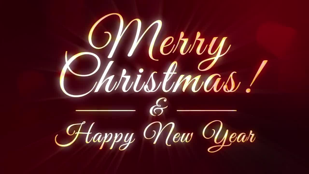 Video Stock Christmas Title Template Live Wallpaper For PC