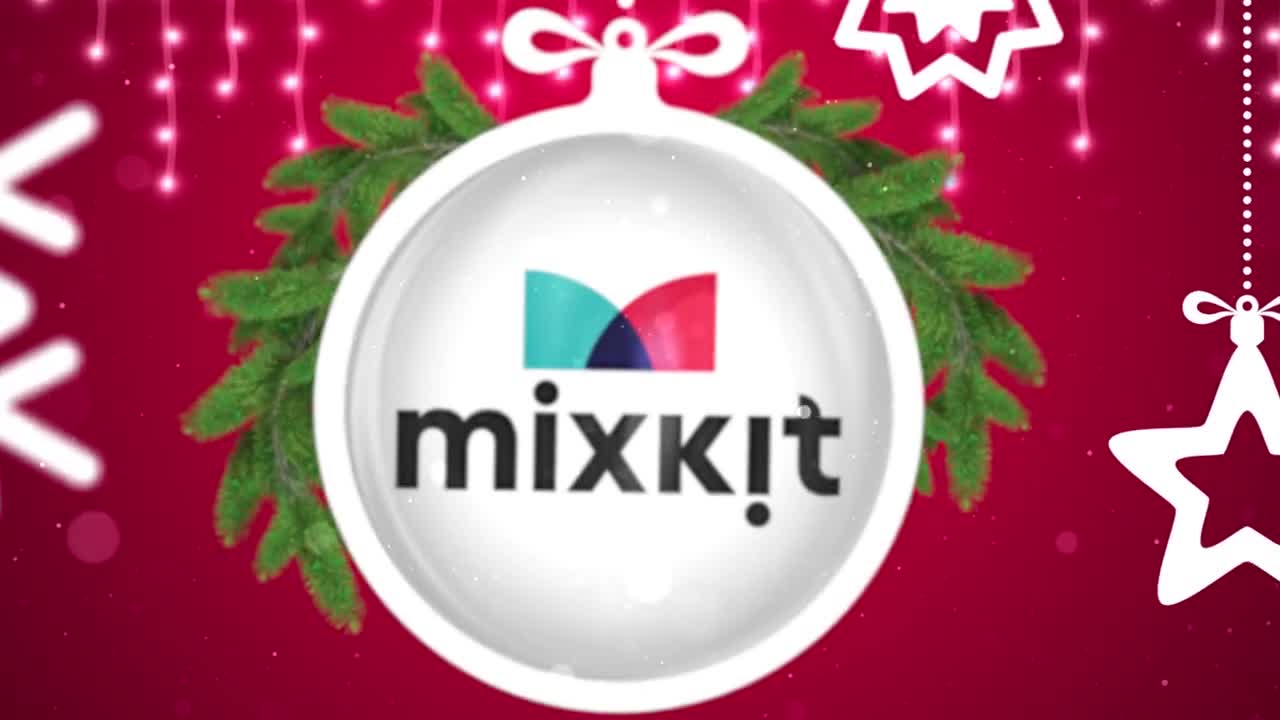 Video Stock Christmas Snow Logo Live Wallpaper For PC