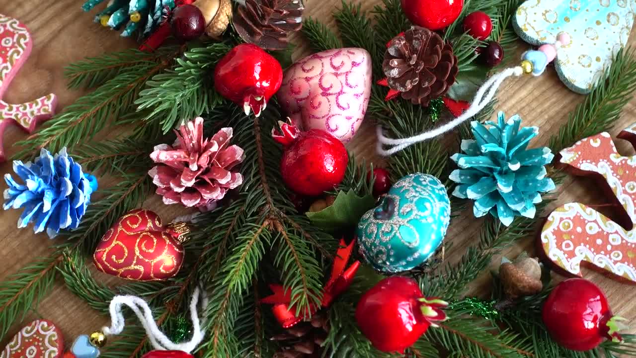 Video Stock Christmas Decorations And Hearts Live Wallpaper For PC