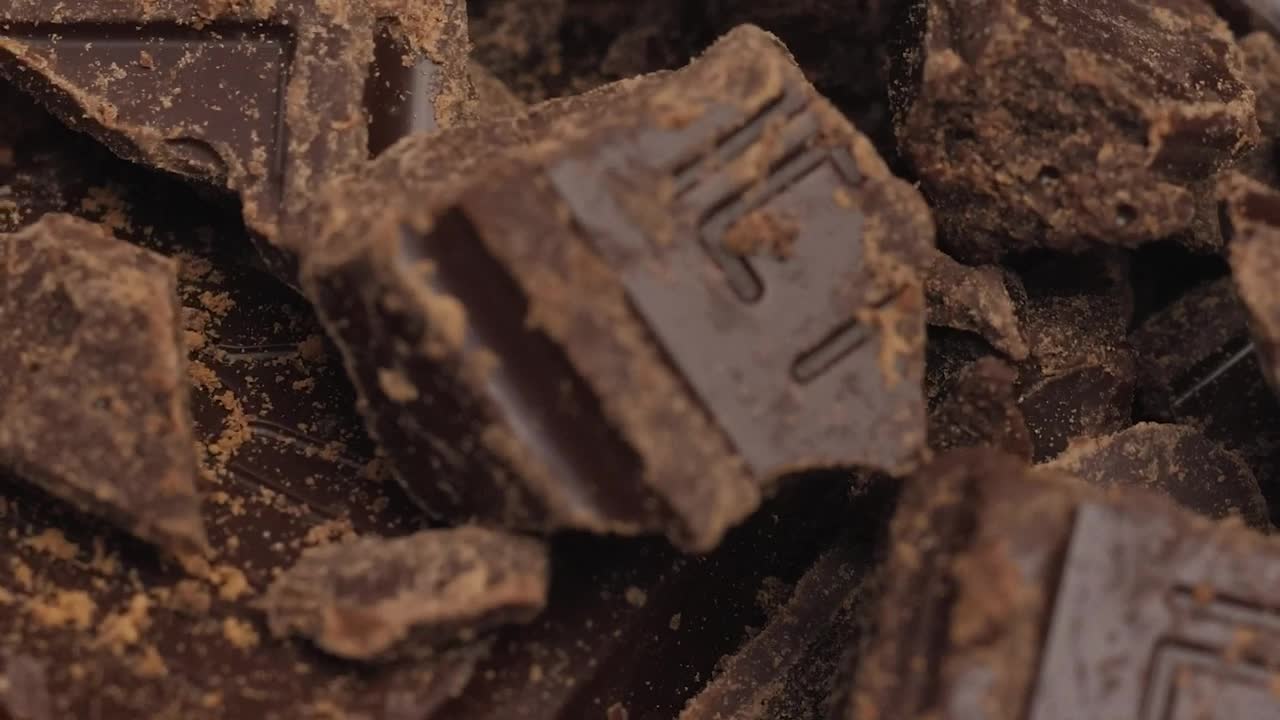 Video Stock Chocolate Bar Chunks Texture Live Wallpaper For PC