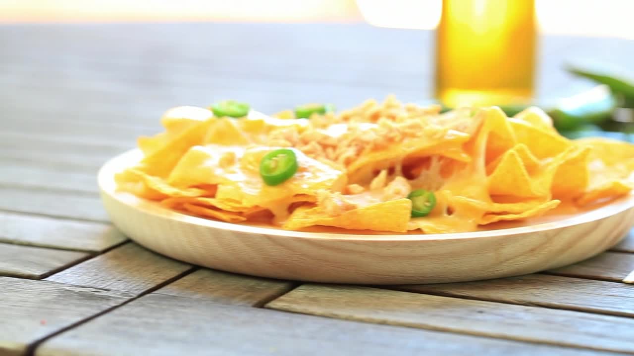 Video Stock Chips And Wraps On A Table Live Wallpaper For PC