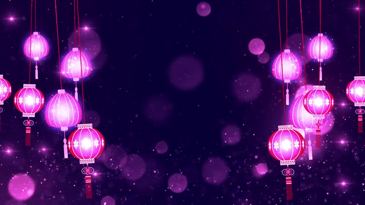 Video Stock Chinese Lantern Hanging Lights Background Live Wallpaper For PC