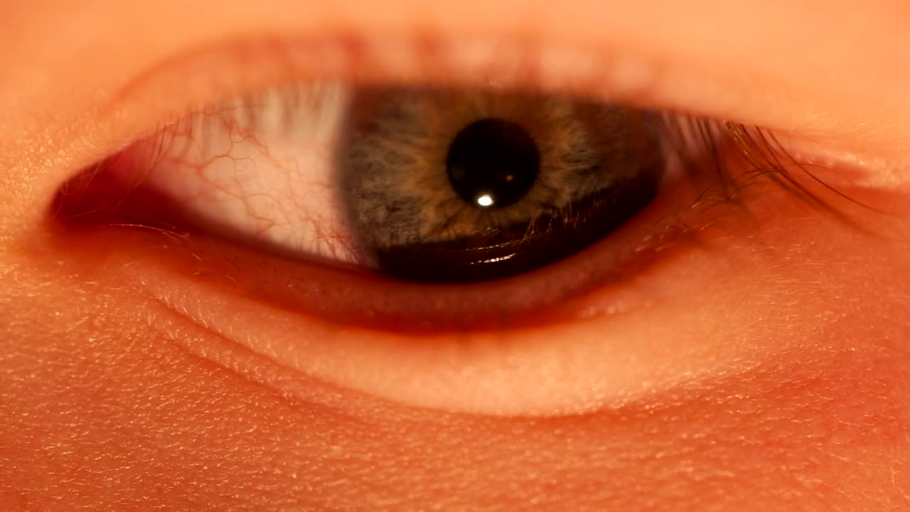 Video Stock Childs Eye Looking Around Live Wallpaper For PC