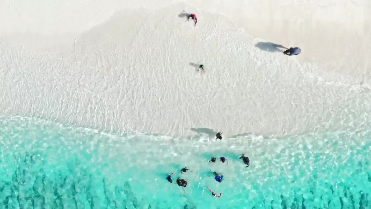 Video Stock Children On A Beach With Waves Live Wallpaper For PC