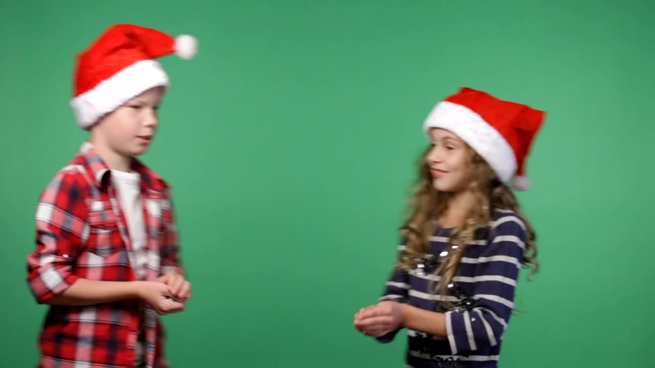 Video Stock Children In Festive Hats Throwing Confetti Live Wallpaper For PC