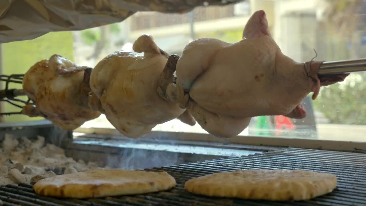 Video Stock Chicken Slowly Roasting Live Wallpaper For PC