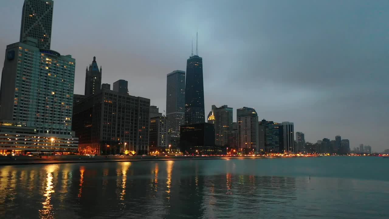 Video Stock Chicago City At Late Afternoon Live Wallpaper For PC