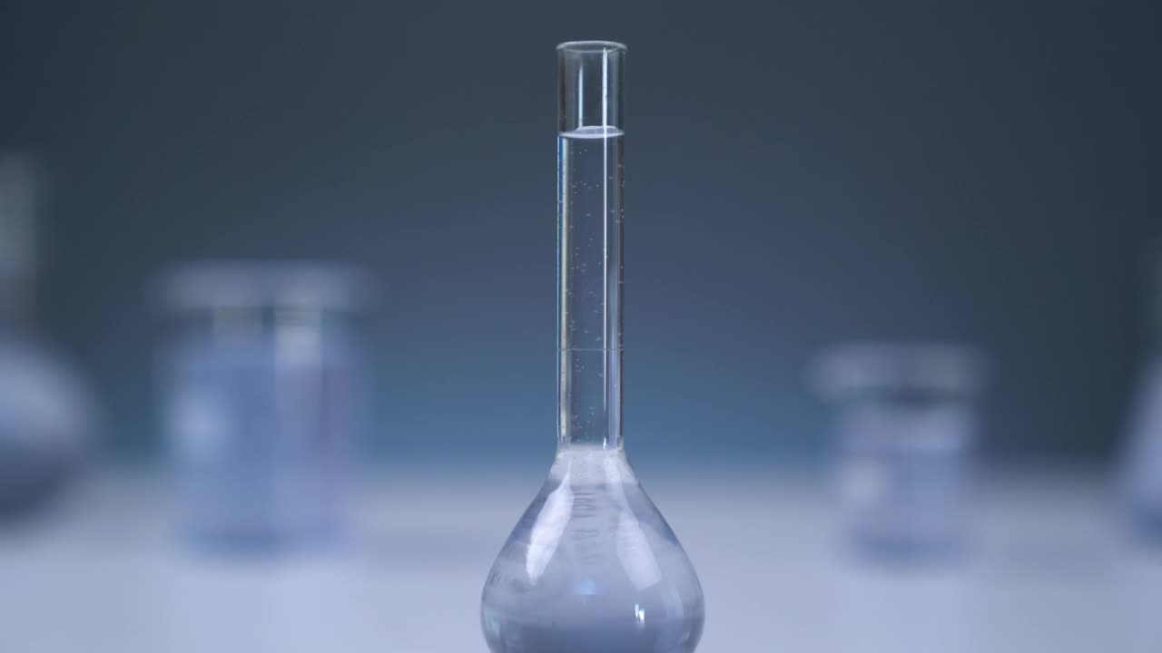 Video Stock Chemistry Flask On Table Live Wallpaper For PC