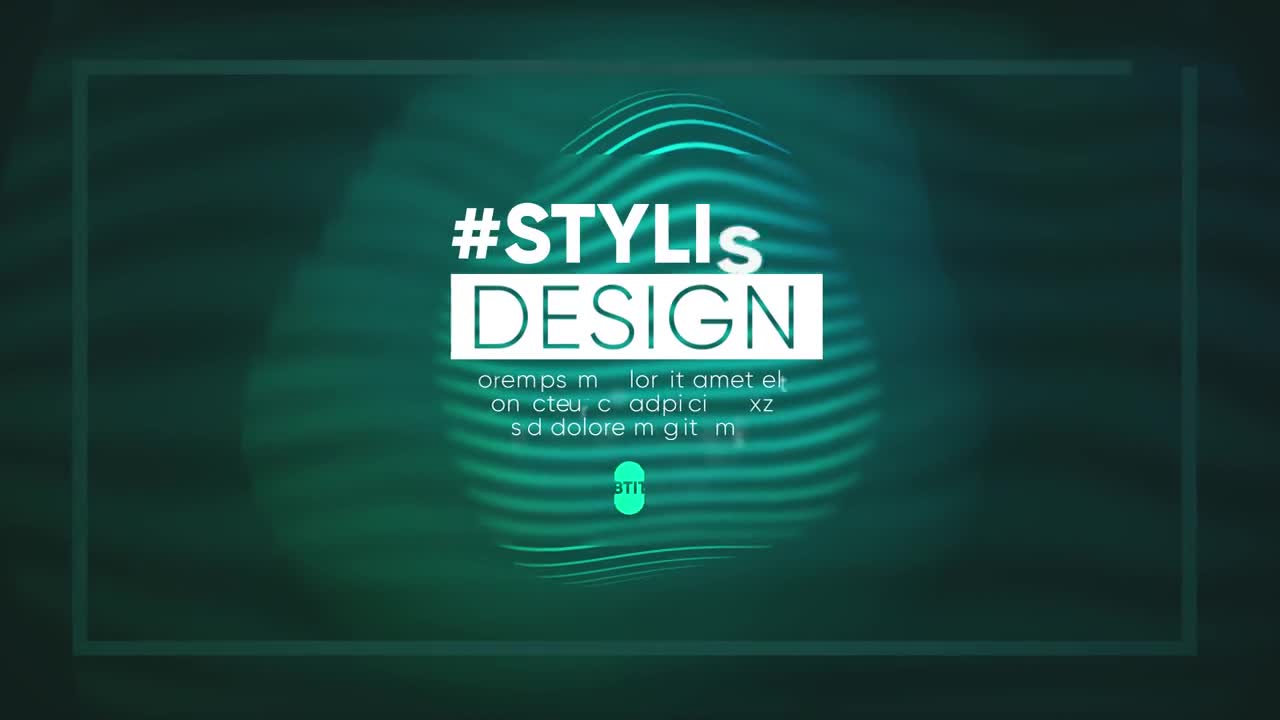 Video Stock Center Aligned Full Screen Title Live Wallpaper For PC