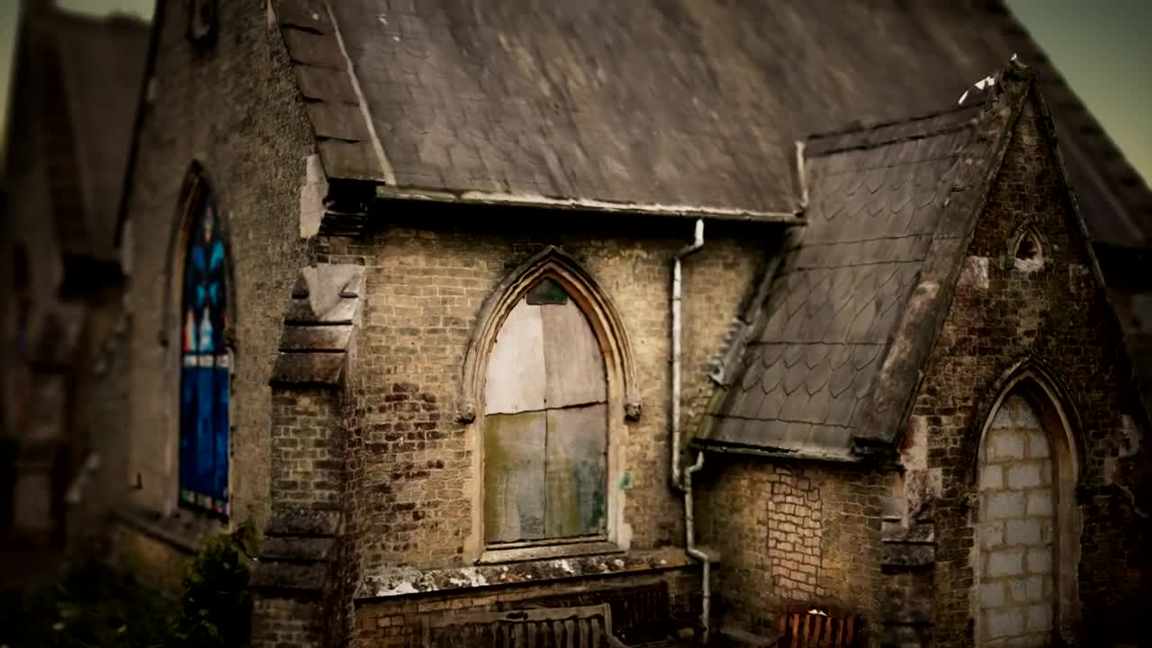 Video Stock Cemetery And Stone Chapel Live Wallpaper For PC