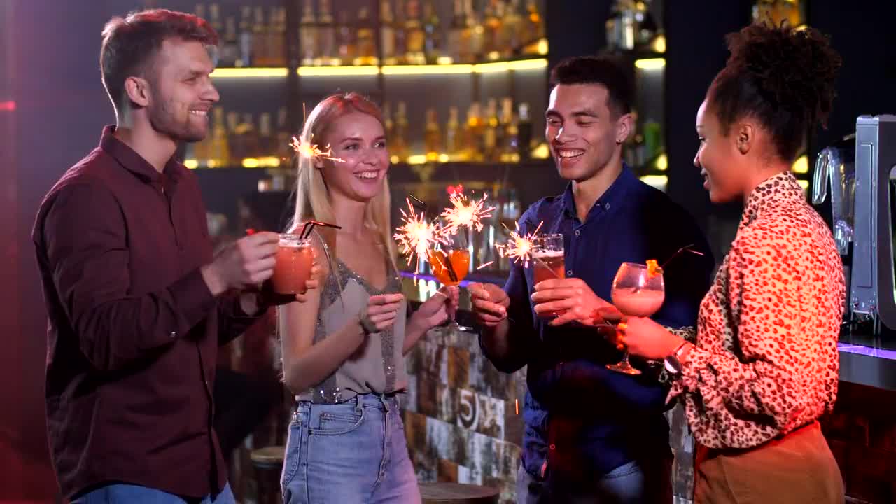 Video Stock Celebrating New Years Eve Live Wallpaper For PC